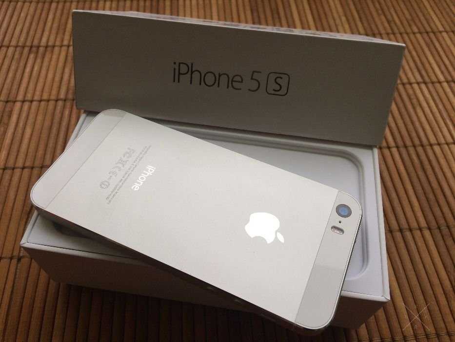 iPhone 5s 16Gb Silver Neverlock, Магазин, 100% чистый iCloud, Гарантия