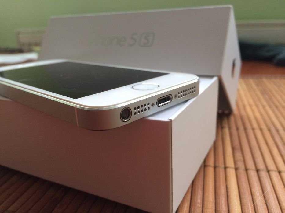 iPhone 5s 16Gb Silver Neverlock, Магазин, 100% чистый iCloud, Гарантия