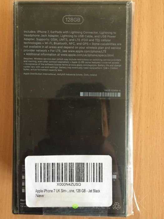 Продам iPhone 7 Jet black 128Gb