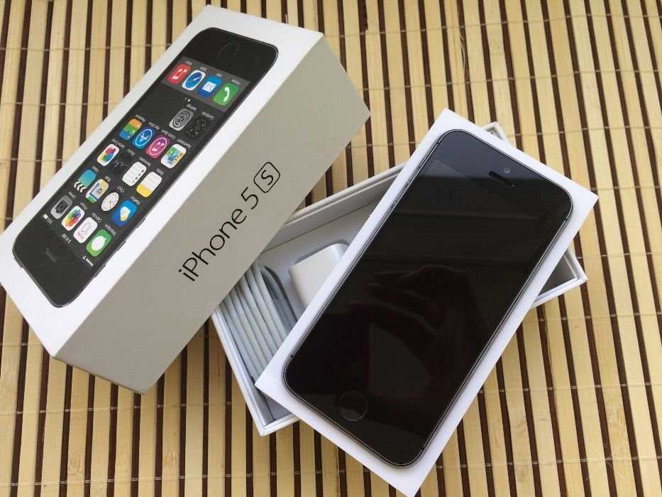 Продаю Apple iPhone 5s Neverlock 16GB Space Gray. Touch ID работает!!!