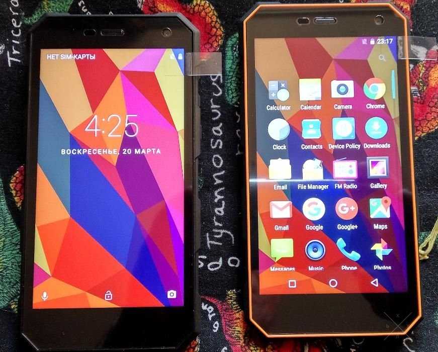 NOMU S10. 5”, 2/16 GB, 13/5 Мп, защита IP68, батарея 5000mah. 2 цвета