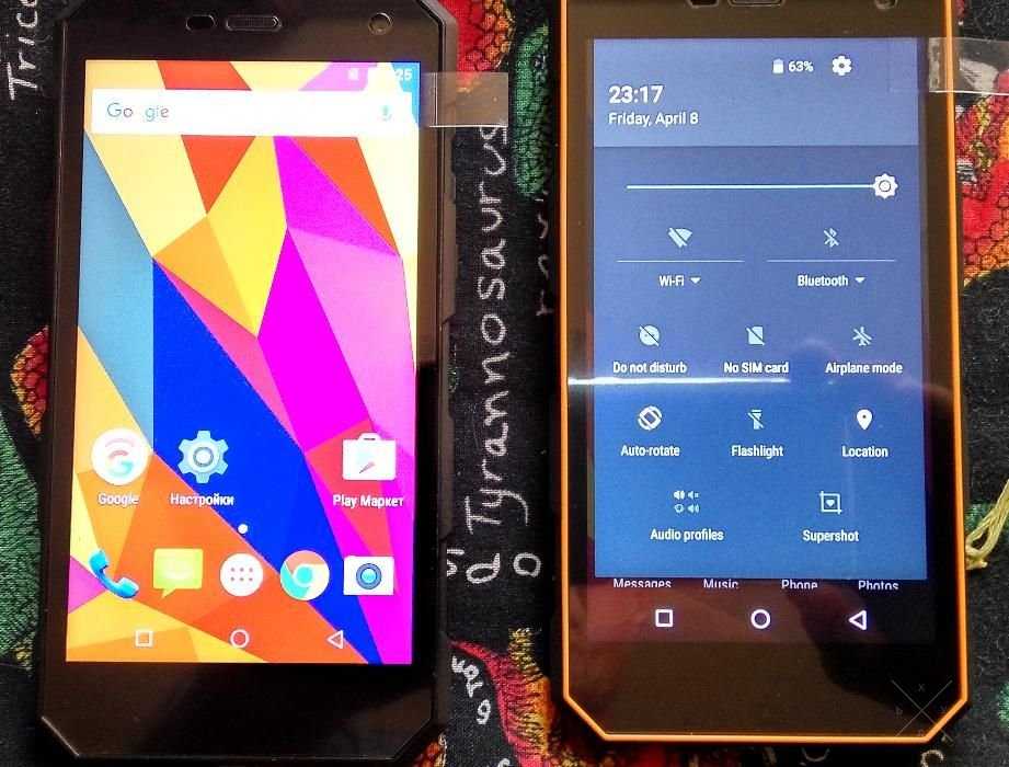NOMU S10. 5”, 2/16 GB, 13/5 Мп, защита IP68, батарея 5000mah. 2 цвета