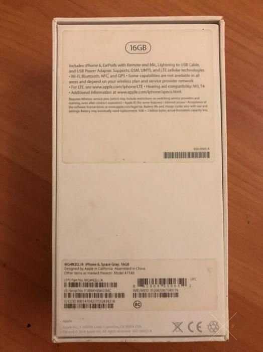 IPhone 6 16GB Neverlock