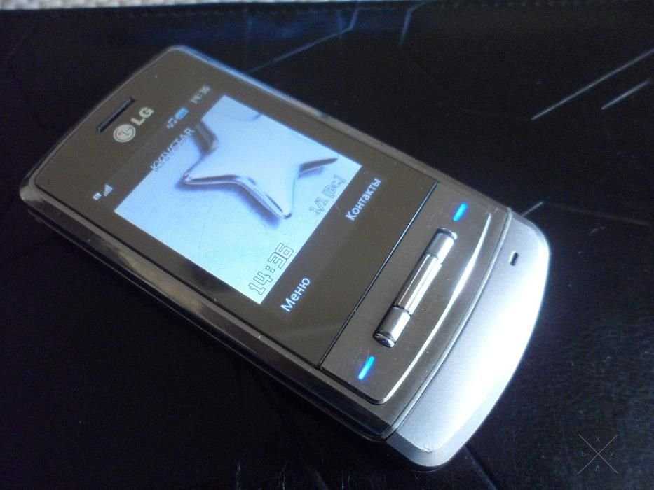 Телефон Lg KE 790 оригинал в металлическом корпусе.