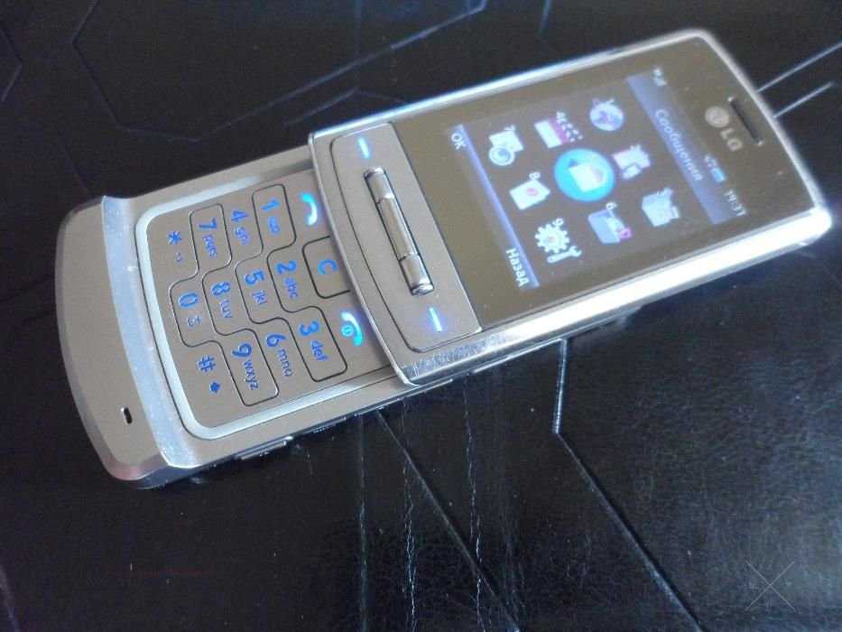 Телефон Lg KE 790 оригинал в металлическом корпусе.
