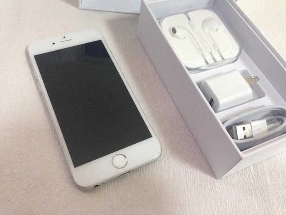 Iphone 6 16GB Silver / Neverlock / Полный комплект / МАГАЗИН