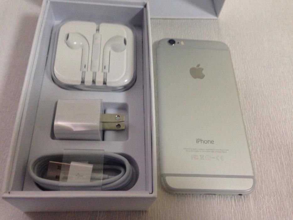 Iphone 6 16GB Silver / Neverlock / Полный комплект / МАГАЗИН