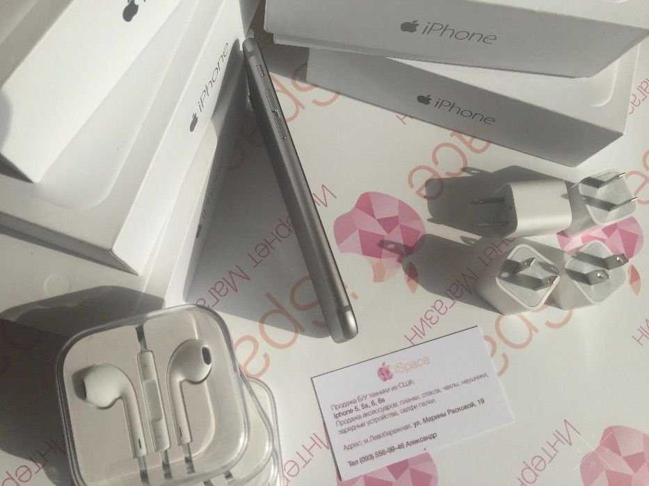 Интернет магазин "iSpace" Продаем iPhone 6 Space grey Neverlock. Киев.