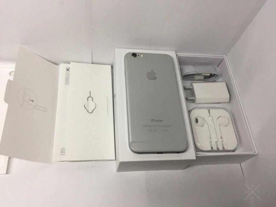 Iphone 6 16GB Silver Neverlock Полный комплект, Гарантия, МАГАЗИН
