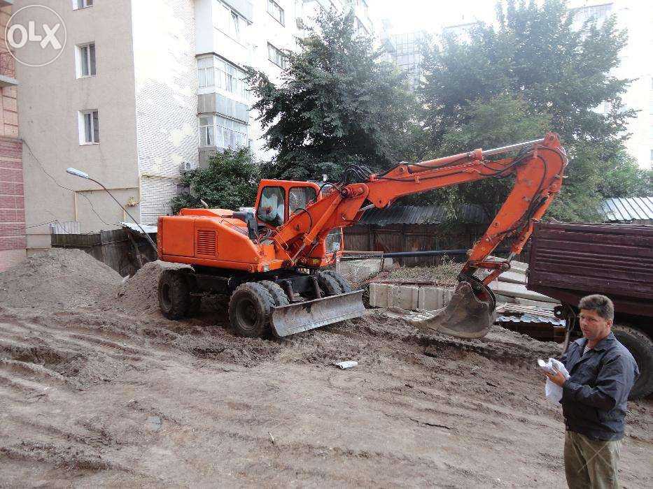 Аренда экскаватора. Услуги экскаватора. Экскаватор в аренду. КИЕВ