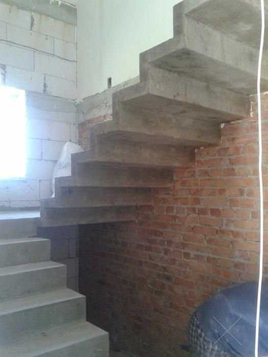 лестницы из бетона