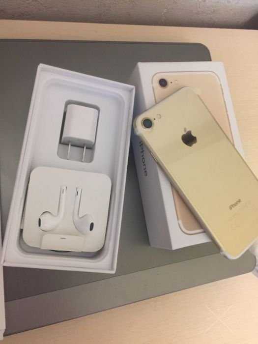 Новый iPhone 7 gold 128 Gb neverlock