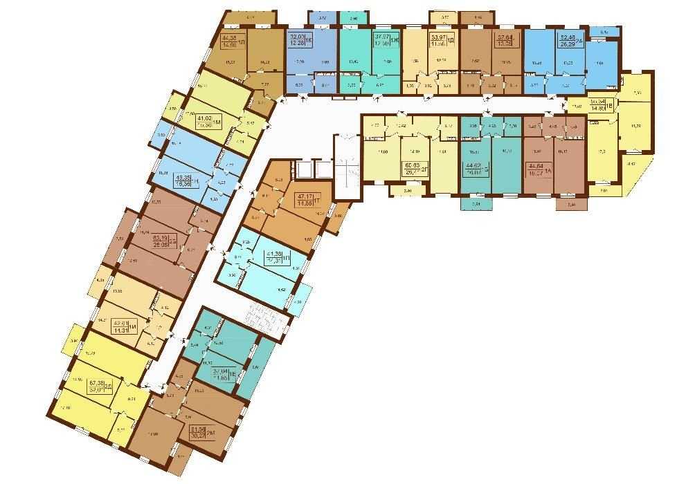 Акция! 1к квартира 32м2 в ЖК SLoveSky в Киеве. Славский от застройщика