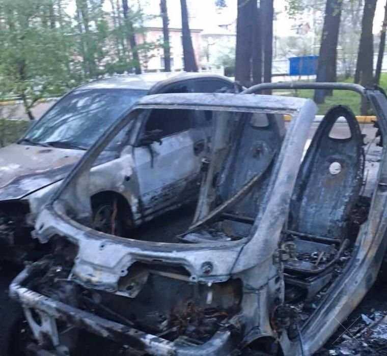 Smart после пожара