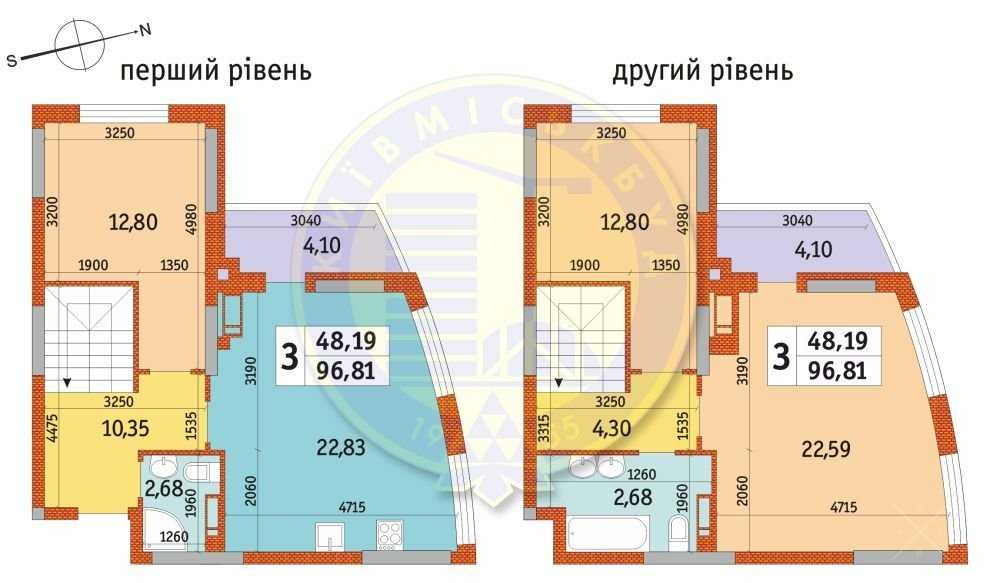 Трехкомнатная квартира 97 м2 в ЖК "Обуховская 135-А"! Без комиссии