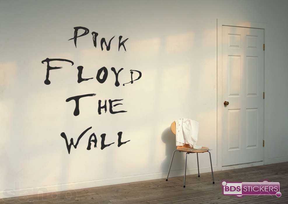 Наклейка интерьерная (стикер) Пинк Флойд (Pink Floyd)