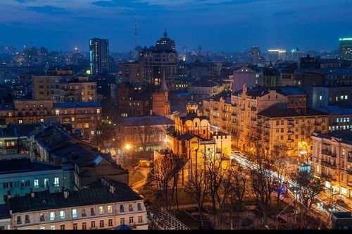 Отдельно стоящие здание в историческо-деловом центре Киева