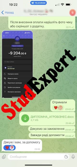 Купить квалификационную магистерскую работу в Украине