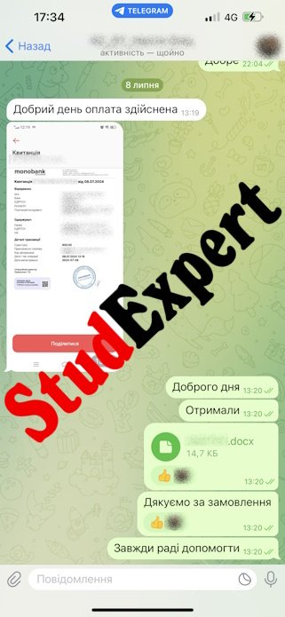 Купить практическую часть бакалаврской работы в Украине