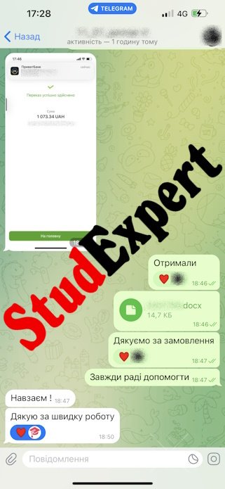Купить подраздел бакалаврской работы в Украине