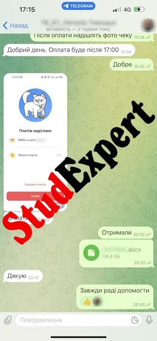 Купить доклад на защиту бакалаврской работы в Украине