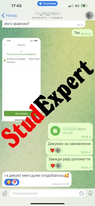 Купить практическую часть ВКР в Украине