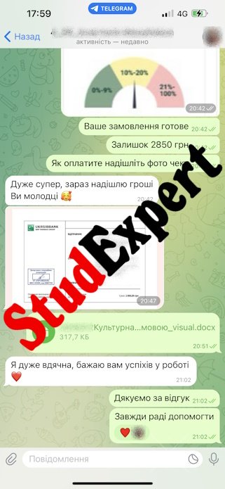 ​Купить подраздел ВКР в Украине