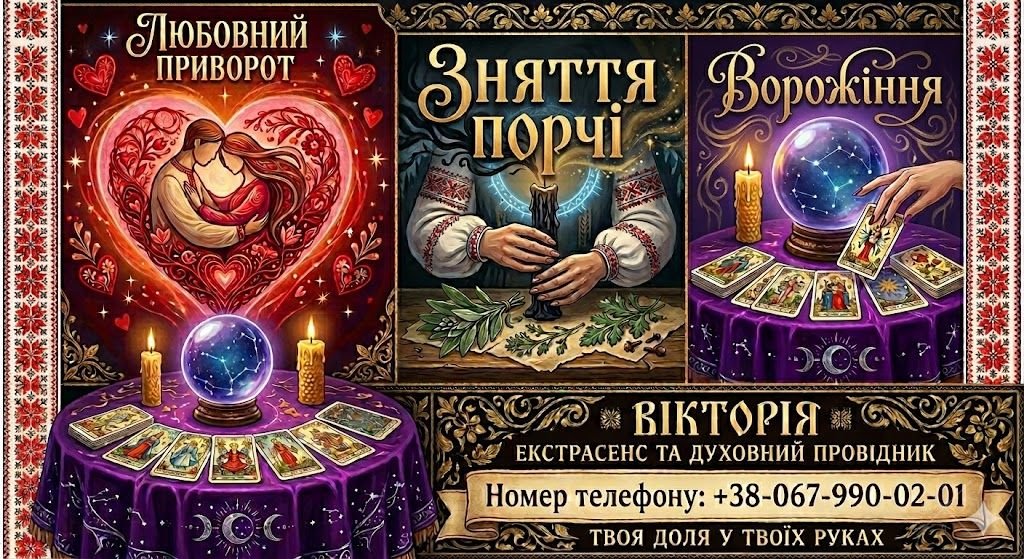 Ворожіння, потужні любовні обряди та очищення від негативу Луцьк.