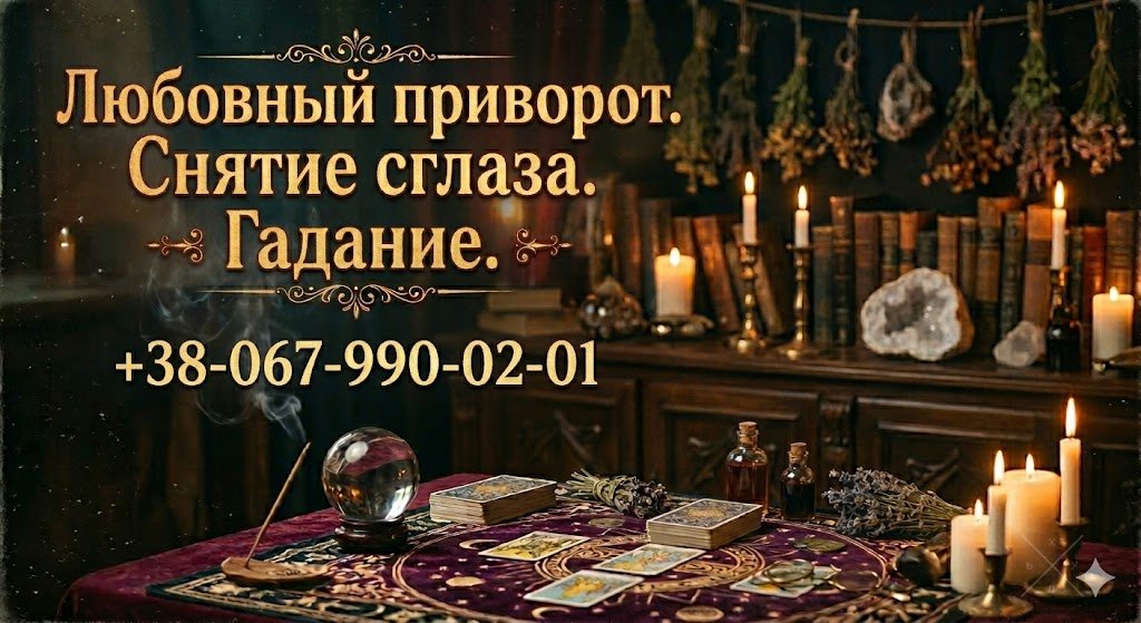 Помощь экстрасенса в Виннице. Гадание, любовная магия,