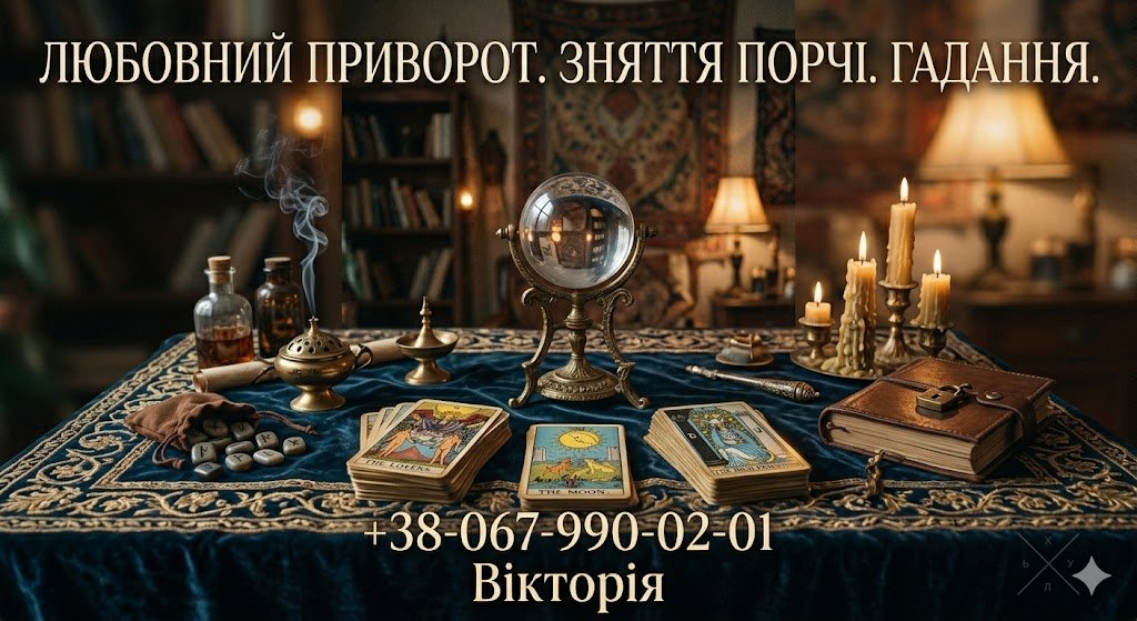 Допомога екстрасенса Івано-Франківськ. Ворожіння, любов