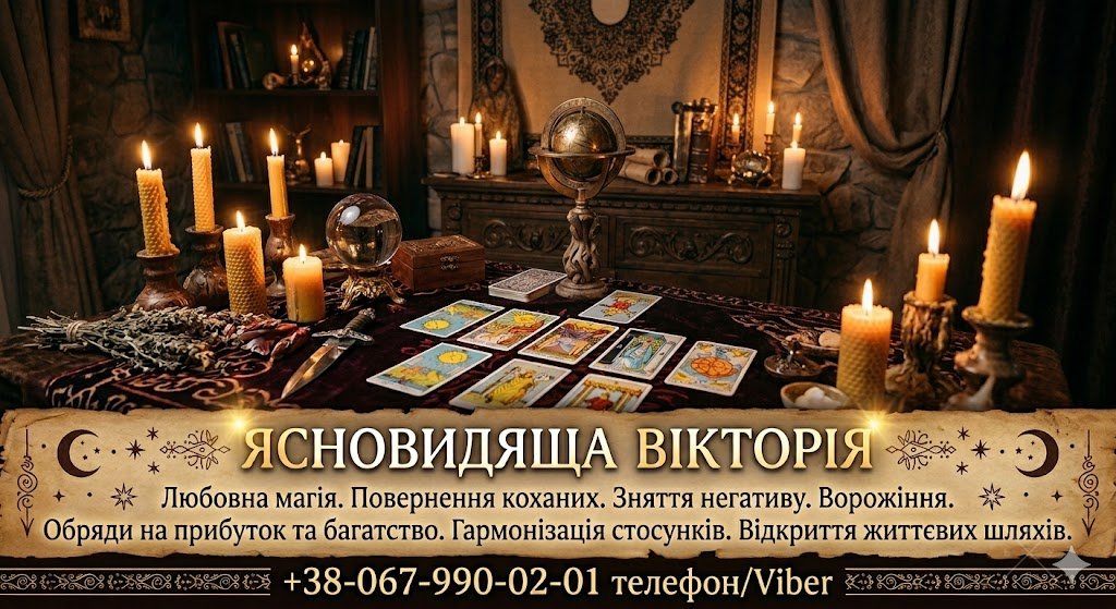 Ритуальна магія Львів. Обряди на кохання. Гадання на майбутнє. Зняття негативу.