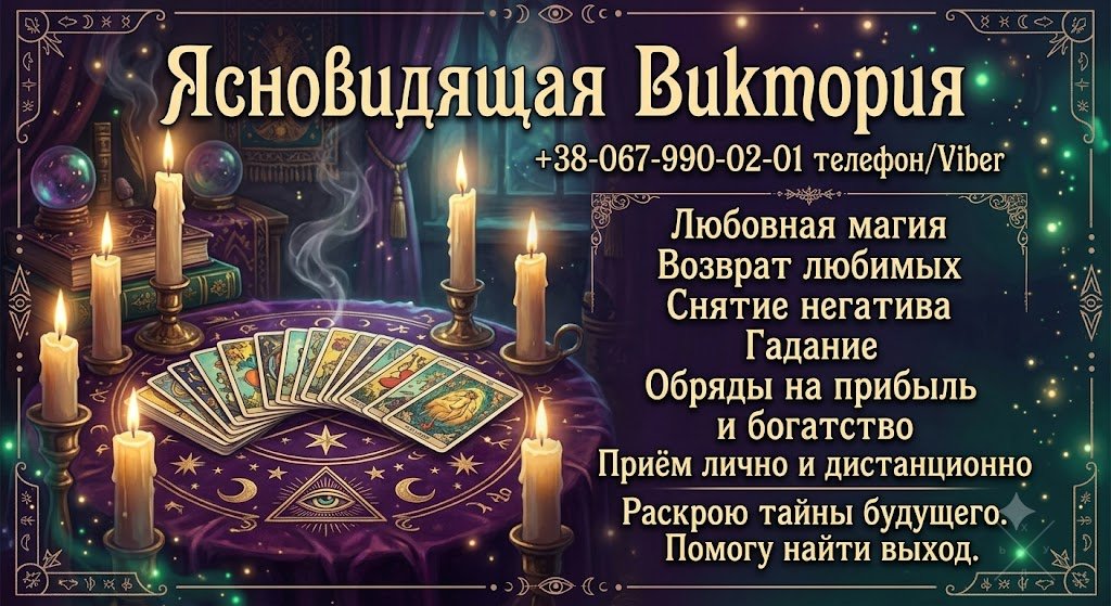 Сильная магическая помощь. Возврат любимых, снятие негатива, гадание Таро Киев.