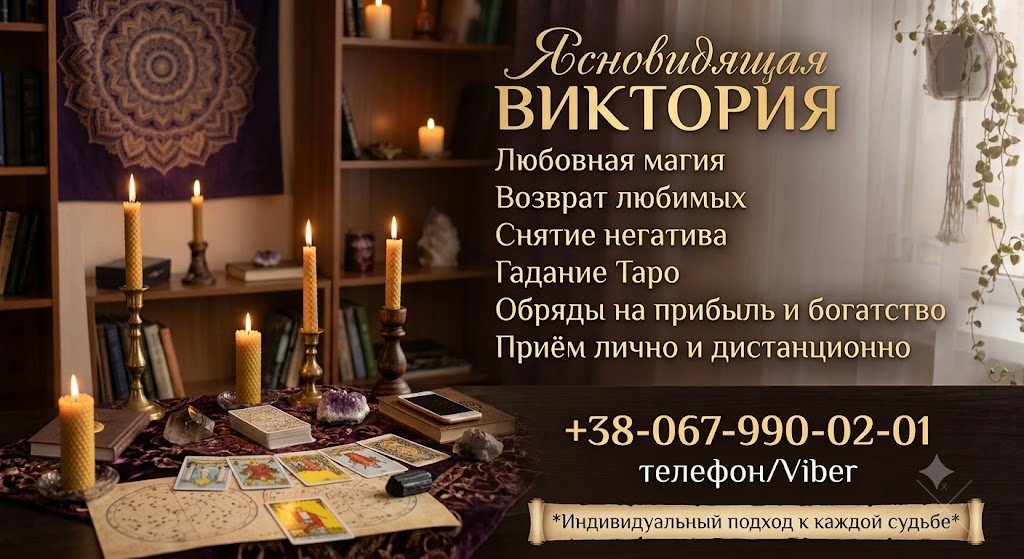 Экстрасенс Харьков. Гадание на картах Таро, возврат мужа, открытые денежного канала.