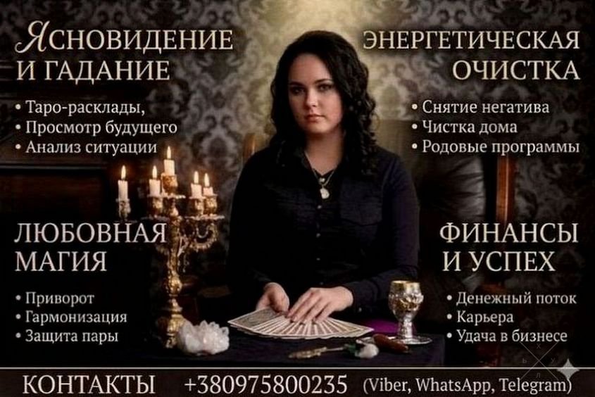 Ясновидящая в Киеве Анжелика Вишневская.