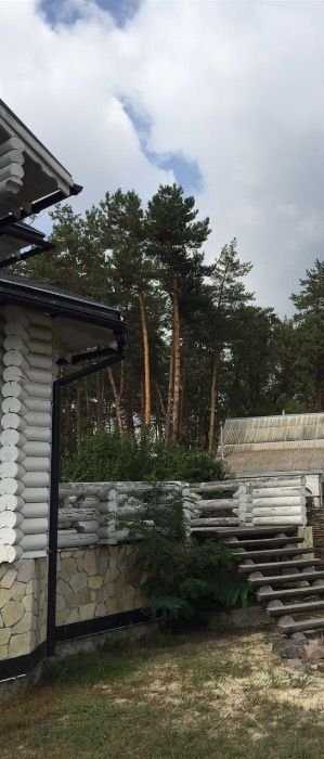 Без комиссии. Новый бревенчатый дом под отделку, Киев, Конча-Заспа