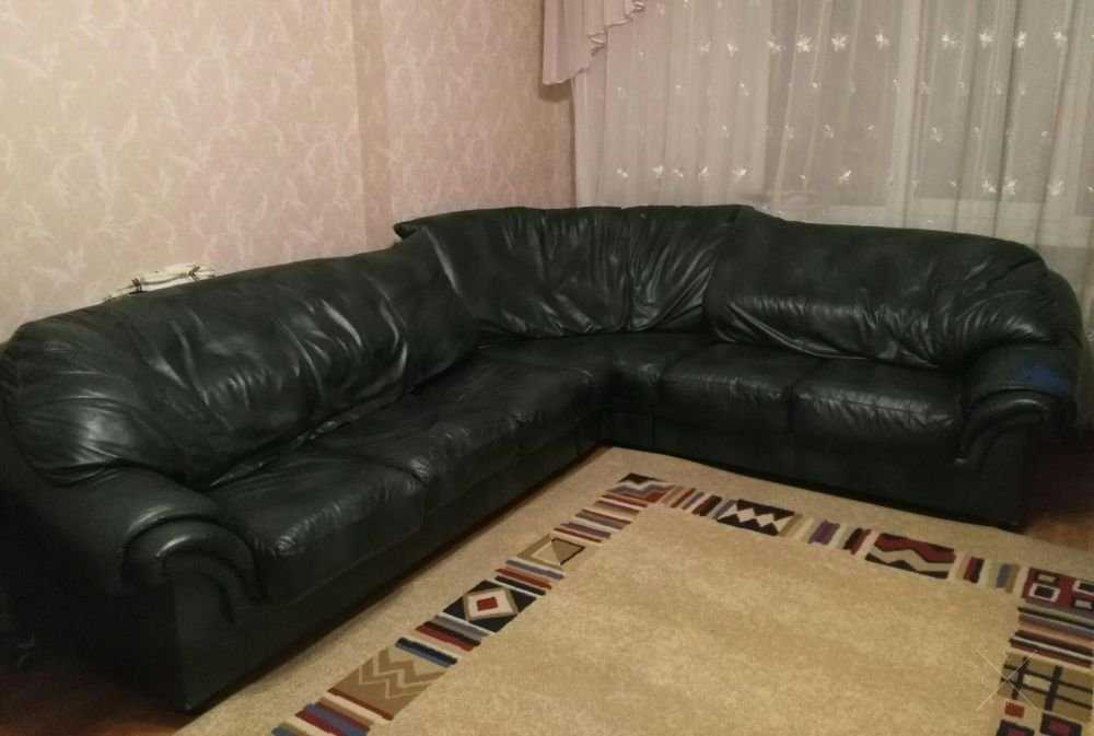 Диван кожаный