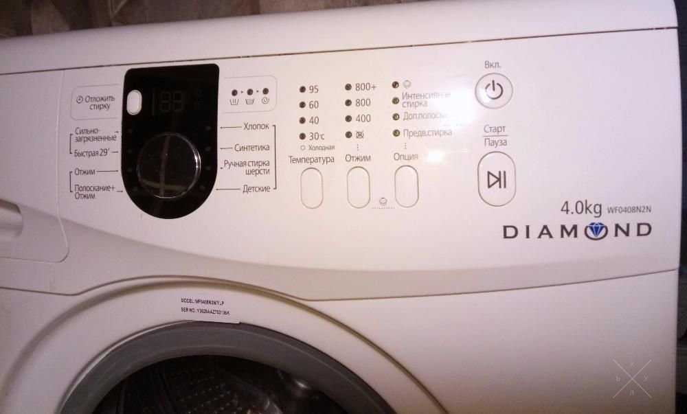 Стиральная Samsung WF 0408 N2N Diamond