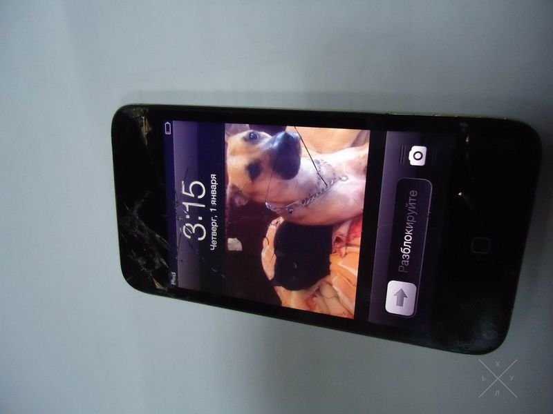 Плеер ipod touch 4 8 gb на запчасти
