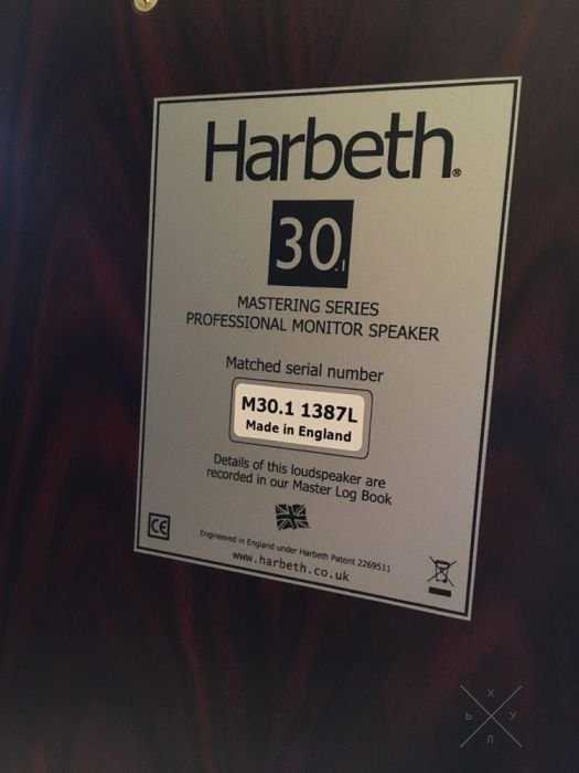 Акустика Harbeth Monitor 30.1 Rosewood колонки мониторы