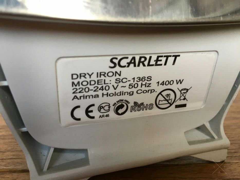 Продається праска Scarlet