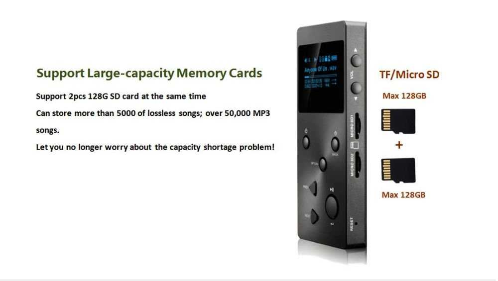 Новый портативный плеер высокого разрешения xDuoo X3 DSD64/24bit/192k
