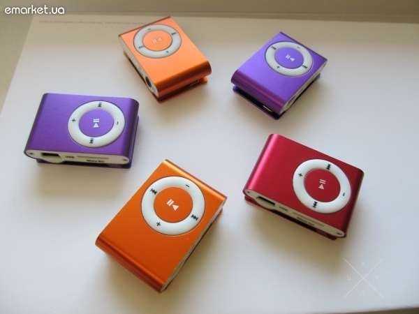 MP3 плеер + кабель USB + наушники копия Ipod shuffle (НОВОЙ версии)