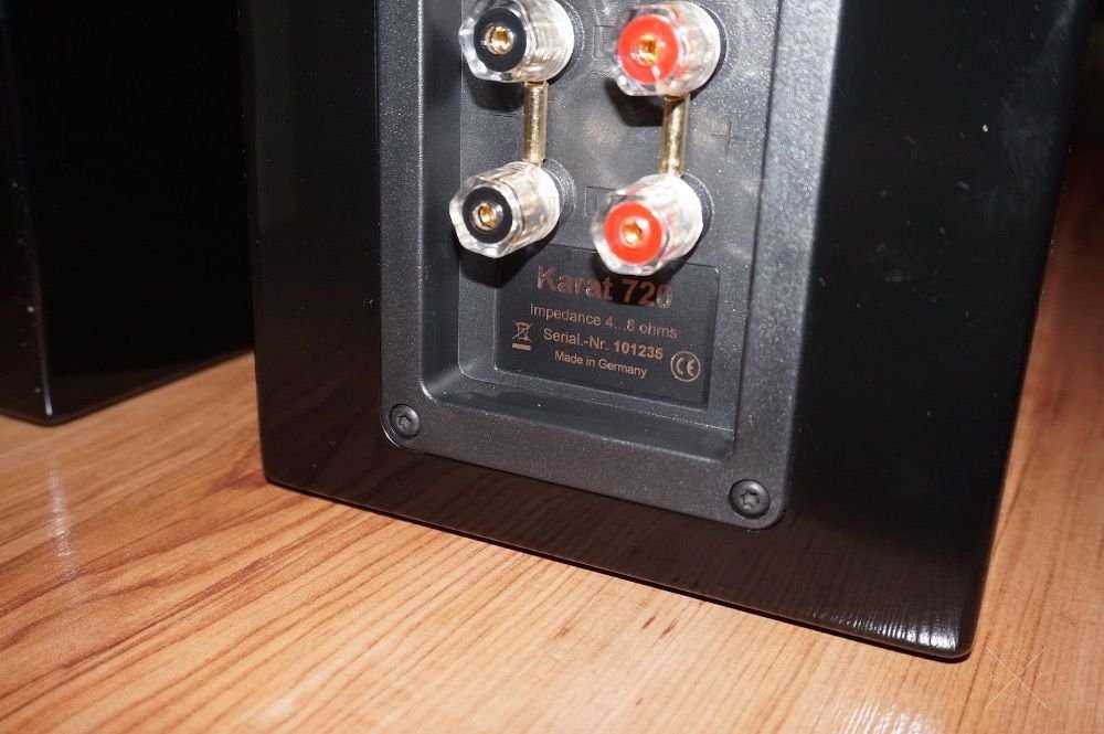 Hi-Fi полочная акустика CANTON Karat 720 Black Gloss новая!