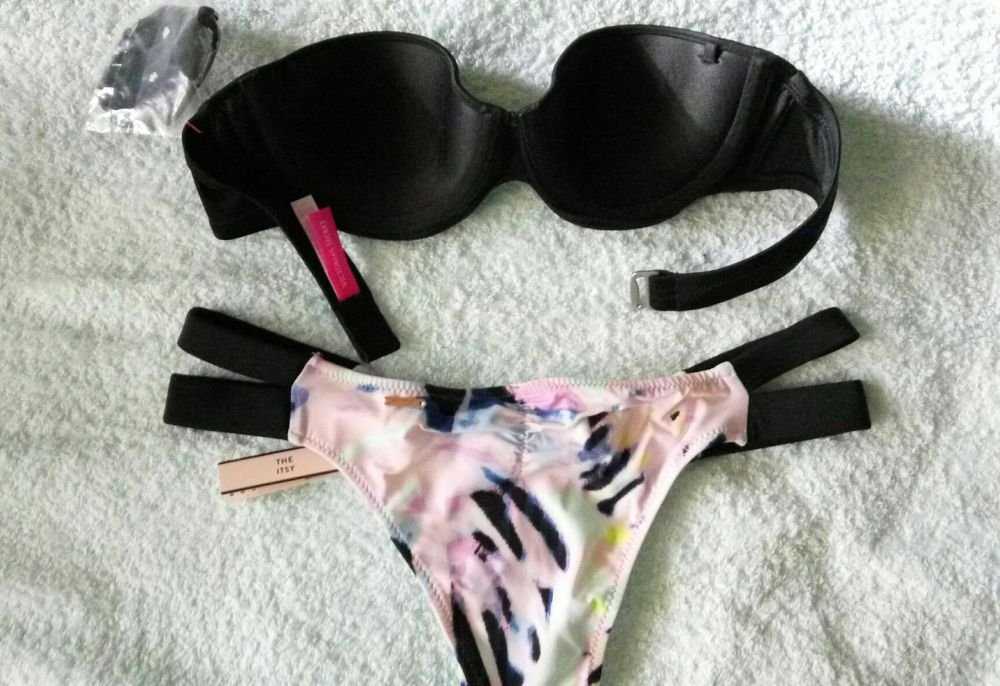 Купальник Victoria's secret (черный) оригинал