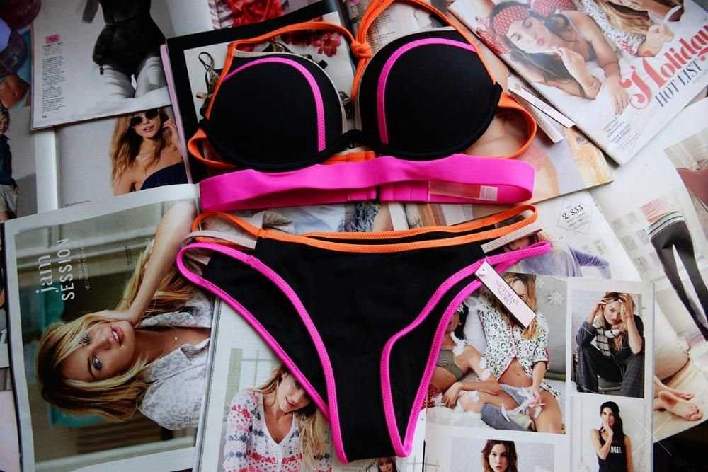 Купальник Victoria's Secret Halter оригинал мульти
