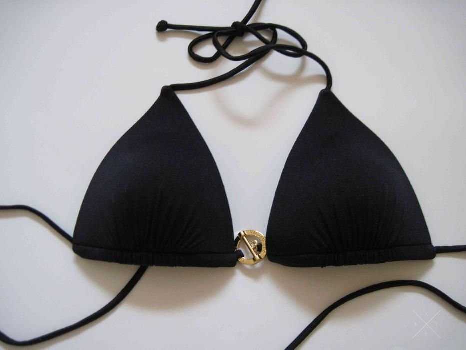 Новый черный купальник Victoria's Secret оригинал р.S пуш-ап Very Sexy