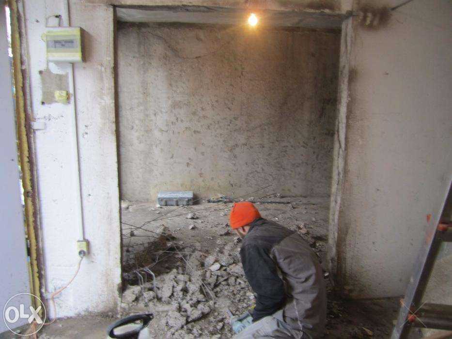 Демонтаж. Алмазная резка бетона. Киев