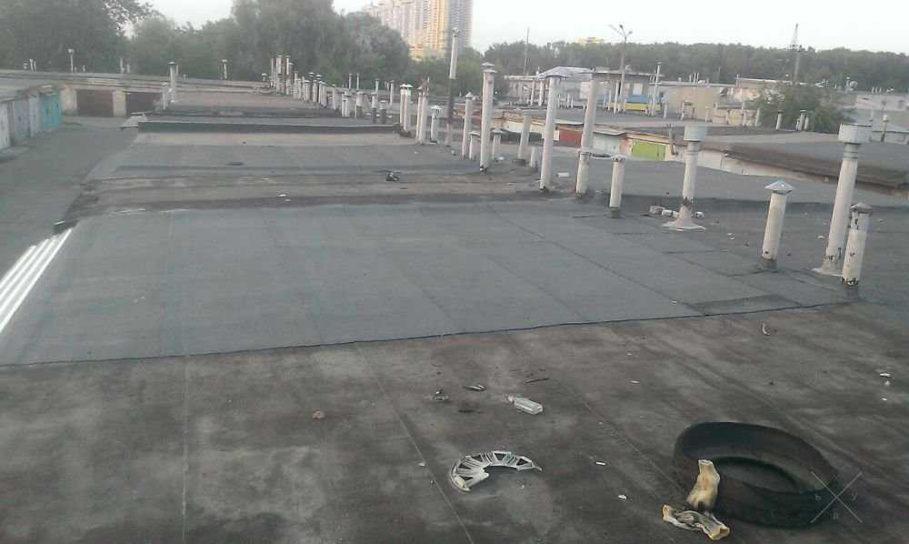Кровля Еврорубероидом