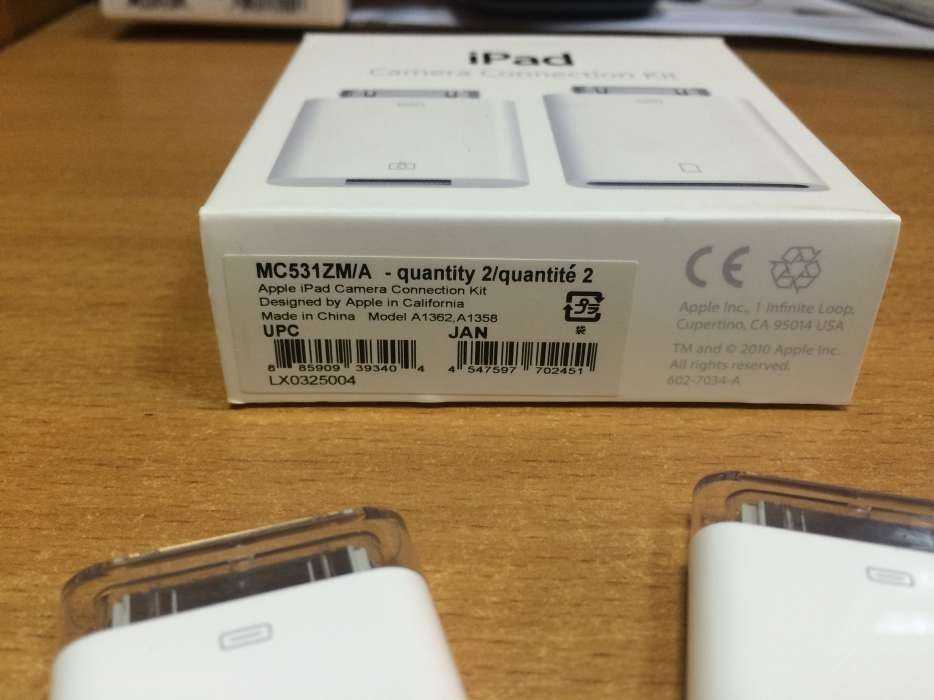 iPad Camera Connection Kit