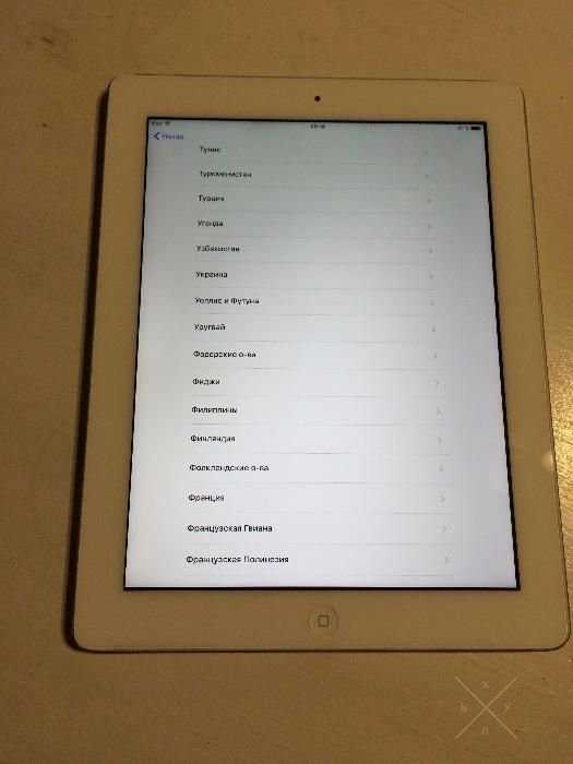 Apple iPad 4 на 32Gb Заблокирован